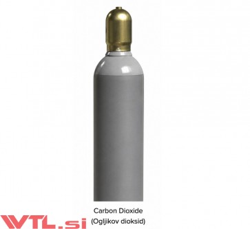 Tehnični plin CO₂ 7,5 kg Polna jeklenka (10 l / 200 bar)