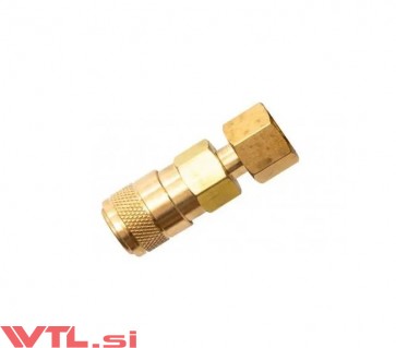 Hitra spojka Typ 21, 1/4" Notranji Navoj + konus za reducirni ventil AR/CO2