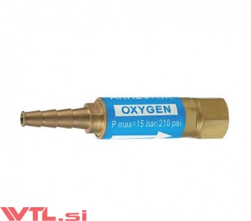 Varovalka suha Kisik G 1/4, 6mm za gorilnik