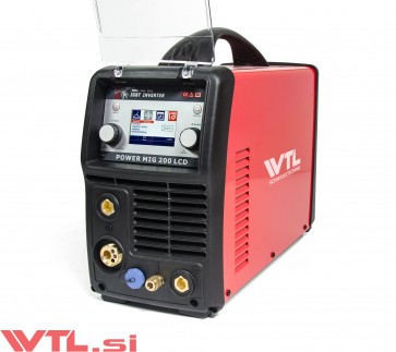 WTL POWERMIG 200 LCD SYNERGIC MIG/TIG/MMA varilni aparat