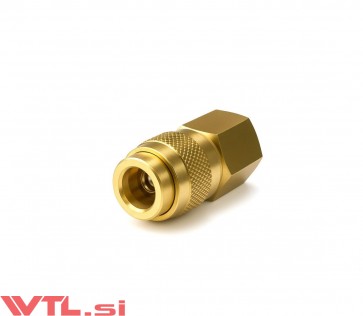 Hitra spojka Typ 21, 1/4" Notranji Navoj za reducirni ventil AR/CO2