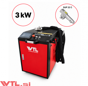WTL HLW-3000WK BWT Laserski čistilni aparat, SUP 22 T, Za lasersko čiščenje