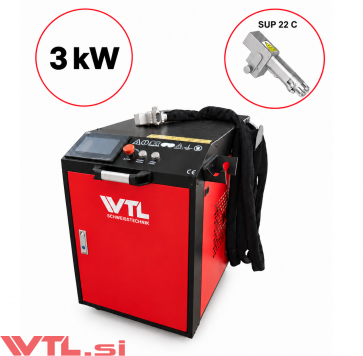 WTL HLW-3000WC BWT Laserski čistilni aparat, SUP 22 T, Za lasersko čiščenje