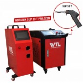 WTL HLW-2000W 3V1 Laserski varilni aparat, SUP 33 T, varjenje - rezanje - čiščenje