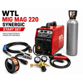 WTL MIG MAG 220 SYNERGIC - SET varilni inverter
