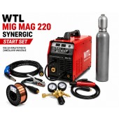 WTL MIG MAG 220 SYNERGIC - SET varilni inverter