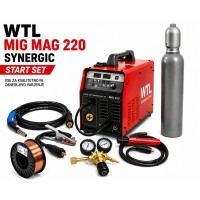 WTL MIG MAG 220 SYNERGIC - SET varilni inverter